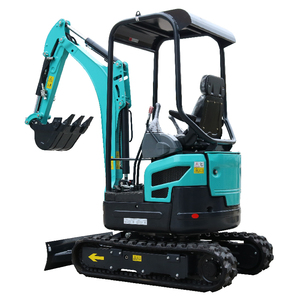 เครื่องขุดขนาดเล็ก1.7ton ขนาดเล็กพร้อมถังเครื่องยนต์ดีเซลการควบคุมแบบไฮดรอลิก - Product Image 2