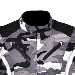 Veste en Cordura unisexe sur mesure pour l'hiver - Imperméable, coupe-vent, col Bann, 360 grammes, polyester/coton, logo personnalisé sur le devant - Product Image 6