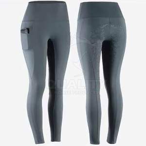 Bes Design Compression Fit Mallas de equitación Ecuestre para mujer Calzones de asiento de silicona antideslizantes - Product Image 2