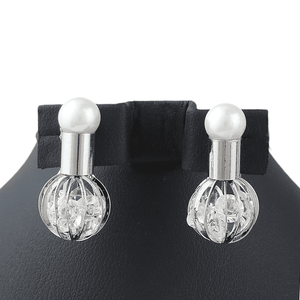 Women's Fancy Ear <b>Tops</b> - <b>Silver</b> - Product Image 1