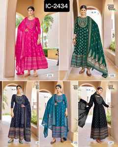 Latest Heavy Mal Mal Pure Cotton Duppata Karachi Collection Heavy Lawn Cotton Pakistani Suit with Low Price Kurtis Dupatta Set - Product Image 6