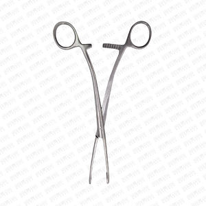 Pinzas hemostáticas verdes, herramienta de instrumento de sujeción y sujeción de tejido quirúrgico reutilizable Manual de acero inoxidable para uso médico - Product Image 3