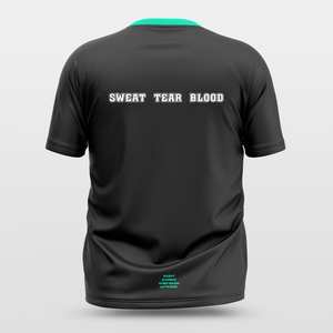 เสื้อเจอร์ซีย์พรีเมียมสำหรับผู้ชาย ผ้าพรีเมียม พิมพ์ลายนูน สำหรับฤดูหนาว รับผลิตแบบ OEM/ODM - Product Image 2