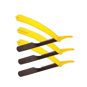 Navaja Plegable de Afeitar, Cuchilla de Barbero, Herramienta de Afeitar, Navaja de Acero Inoxidable Plegable, 1 Unidad - Product Image 4