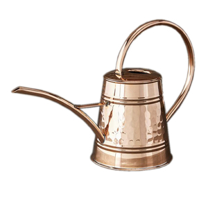 Regadera con acabado antiguo de cobre, lata de agua de lujo, regadera martillada de calidad Superior para espolvorear plantas para el hogar - Product Image 6