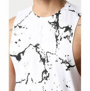 Nouvel arrivage de débardeurs de haute qualité pour hommes vêtements de sport respirants pour la salle de sport et le fitness style décontracté débardeurs pour hommes avec logo personnalisé - Product Image 6