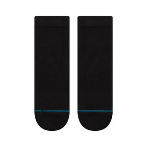 Chaussettes en coton respirant à la mode noire Crew à la cheville, confortables, durables et légères - Product Image 2