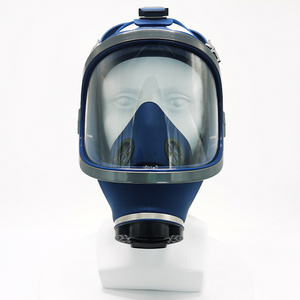 Masker <span class=keywords><strong>Gas</strong></span> wajah penuh, Respirator anti <span class=keywords><strong>Gas</strong></span> anti <span class=keywords><strong>Gas</strong></span> dapat dipakai ulang dengan filter ganda - Product Image 6