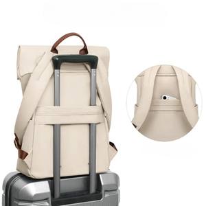 Mochila Impermeable de Poliéster con Cierre, Simple, Elegante y Moderna, con Múltiples Compartimentos, Unisex, Hecha en Vietnam. - Product Image 3