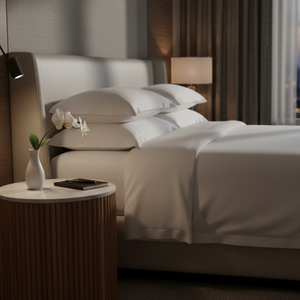 Round Side Table | Modern Solid Wood End Table Furniture | Living Room <b>Bedroom</b> Home Office Hotel Use | Durable Design - Product Image 3