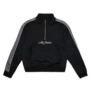 Veste à demi-zip Jordan remasterisée pour homme, sweat-shirts actifs, couleur : noir, 100% authentique - Product Image 1