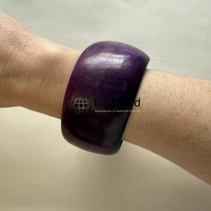 Bohemian Style <b>Wooden</b> <b>Bangles</b> Set for Women and Girls by Tradebyd - Product Image 1