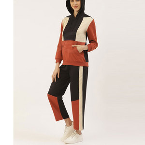 ชุดวอร์มผ้าใบน้ำหนักเบาของผู้หญิงสำหรับใส่ในฤดูหนาวสไตล์ลำลองลายพื้นโลโก้ตามสั่งแบบ2024 - Product Image 2