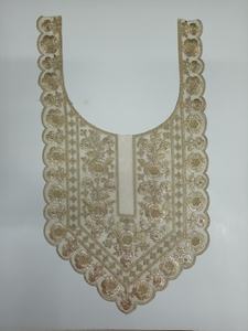 ผ้าปักลายชนเผ่าอินเทรนดี้ผ้าลูกไม้ปักลายแถบผ้าคอลูกไม้แบบเย็บติดเสื้อผ้าบูติกชุดใส่ทำงานชุดกาวน์ตกแต่งเสื้อเคอติ - Product Image 4