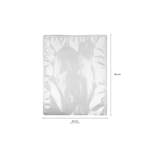 Bolsa de vacío de 25x35cm y 90 micras, 10 paquetes x 100 unidades, B2B - Product Image 1