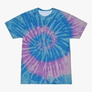 Camiseta Infantil de Punto Formal con Tinte Anudado, Poliéster/Algodón, Diseño Personalizado por Sublimación, Talla Grande, Venta al Por Mayor - Product Image 6