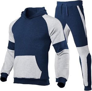 Nuevo Estilo, Conjunto Deportivo Personalizado para Hombre, Sudadera con Capucha Cómoda para Correr y Trotar, Traje de Dos Piezas para Hombre, Chándal para Chico - Product Image 1