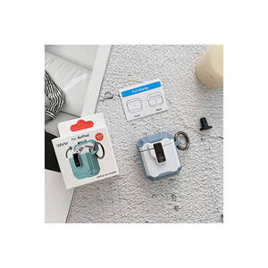 Étui de protection antichoc pour AirPods Netzy avec boutons pour Airbag 35, couleur noire - Product Image 1