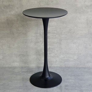 โต๊ะบาร์ทรงกลมทิวลิปร่วมสมัย ขาเหล็ก 60 ซม. รุ่น BB019 - Product Image 3