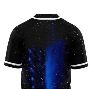 Venta al por mayor de camisetas de béisbol con botones delanteros completos precios de fábrica personalizado juvenil se desvanecen béisbol Jersey poliéster cómodo - Product Image 4