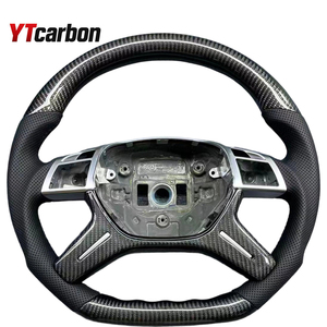 Volante de Fibra de Carbono Mate Personalizado YTcarbon para Clase G, Clase GL, Clase ML, W212, G500, G350, G65, G63, ML63, GL550, <span class=keywords><strong>GL63</strong></span> - Product Image 5
