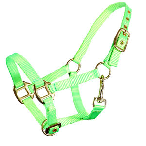 Boucles de quincaillerie en nylon durable pour licou de cheval Colliers de tête de cheval en cuir personnalisés avec laiton et acier - Product Image 4