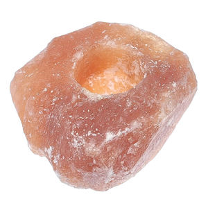 Bougeoir en sel de l'Himalaya naturel 100% Artisanat écologique fabriqué à la main pour un usage domestique - Product Image 3