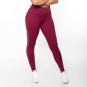 Longueur de la cheville pour femmes Leggings d'entraînement actif en maille extensible dans 4 directions avec poches latérales - Product Image 5