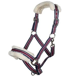 Bride licou en fourrure de cheval de haute qualité, vente en gros, Polyester, équine, licou, Nylon, produits équestres - Product Image 2