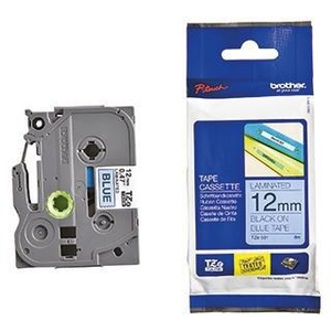 Cinta Adhesiva para Oficina Brother P-touch TZe-531, 12 mm x 8 m, Azul/Negro - Product Image 1