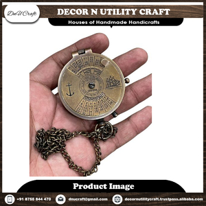 Artículos de regalo náuticos hechos a mano, esfera solar, brújula personalizada de latón macizo, regalo antiguo para la venta al por mayor - Product Image 5