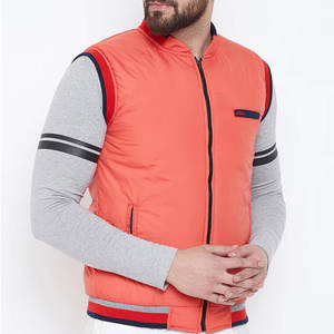 2025 vente en ligne personnalisé fait en usine sans manches gilet bouffant pas cher prix léger course sans manches bulle gilet - Product Image 3