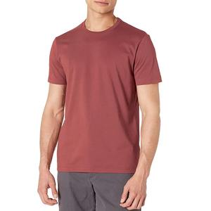 Camiseta Casual Negra Personalizada para Hombre, Modelo 2026, 100% Algodón, Hombros Caídos, Estampado, Tejido Económico de Poliéster y Algodón - Product Image 1