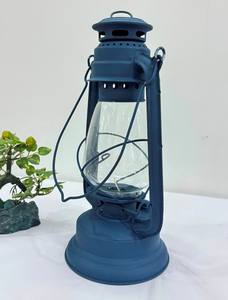 Lanterne décorative de ferme moderne Lanternes à bougies en métal Décoration intérieure rustique de bougeoir pour le salon - Product Image 6