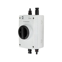 Interrupteur d'isolement à 4 pôles IP66 WSISO-50 étanche DC 1000V 1500V 32A 50A avec connecteur solaire
