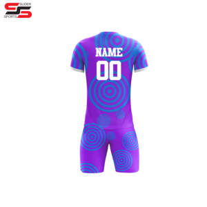 Uniformes de football avec bretelles et manches personnalisables Maillots de football avec sublimation imprimée - Product Image 4