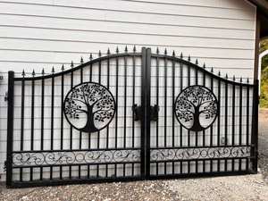 <span class=keywords><strong>Portail</strong></span> <span class=keywords><strong>Coulissant</strong></span> <span class=keywords><strong>Motorisé</strong></span> <span class=keywords><strong>en</strong></span> <span class=keywords><strong>Fer</strong></span> <span class=keywords><strong>Forgé</strong></span> Europé<span class=keywords><strong>en</strong></span>, Design Cheval, 14, 16 et 20 pieds – Meilleure Vente - Product Image 6