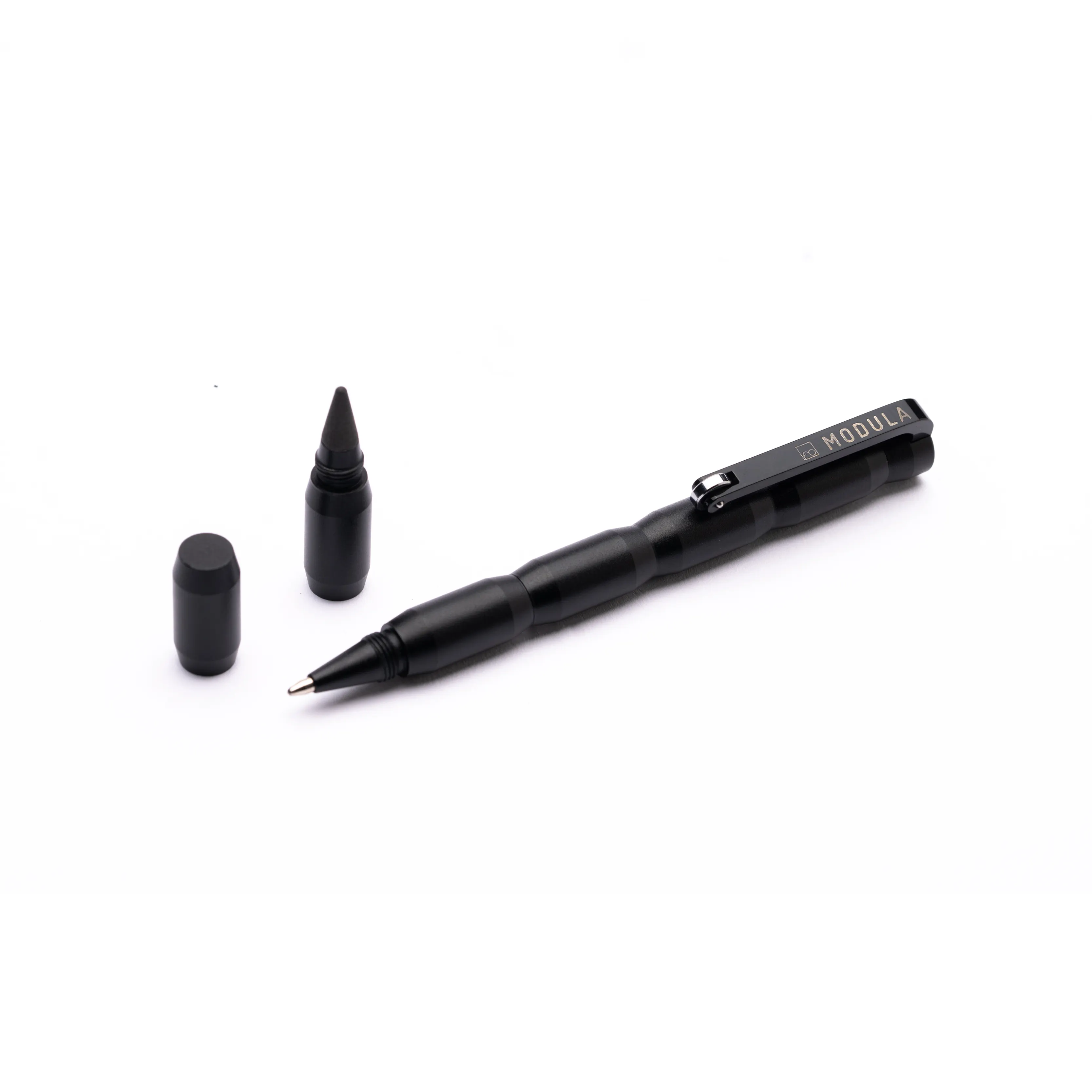 Multifunciotnal Stylus Modula bút bi màu đen với Refill và có thể thay thế Graphite tip thiết kế trong ý