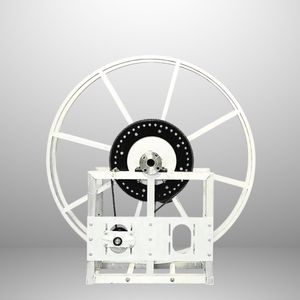 12V 500W en aluminium naturel 2 pouces conception équipement de service d'essence aviation simple enrouleur de tuyau OEM ODM avec 1 an de garantie - Product Image 5