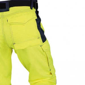 Pantalones de trabajo de seguridad informales unisex con múltiples bolsillos Tela Cordura Diseño impermeable y reflectante-Mezcla de poliéster/algodón - Product Image 5