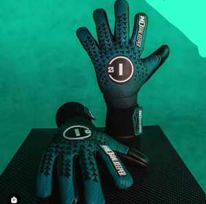 Guantes de portero de cuero Premium personalizables ajuste personalizado venta al por mayor fútbol látex agarre - Product Image 5