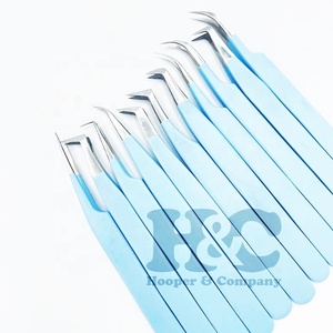 Nouvelle pince à épiler vison en acier inoxydable Logo pince à cils avec pointe pointue emballage gratuit pince à épiler durable Extension de cils - Product Image 4