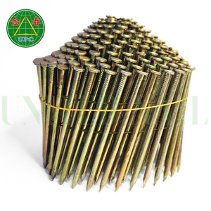 Anillo de clavos de bobina de acero hecho en Vietnam de alta calidad, estilo de cabeza plana para fabricación de palés lisos, precio competitivo - Product Image 1