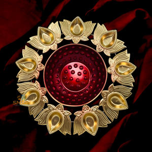 เครื่องประดับตกแต่งบ้านสไตล์โมเดิร์นและดั้งเดิมสีดอกบัวสำหรับตกแต่งและให้เป็นของขวัญ - Product Image 2