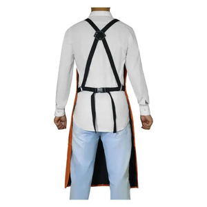 Delantal de soldadura de cuero de vaca amarillo Protección del soldador Ropa Protector Gear - Product Image 2