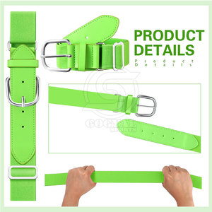 Ceinture de baseball légère, nouveau style, très vendue, taille et couleur personnalisables - Product Image 3