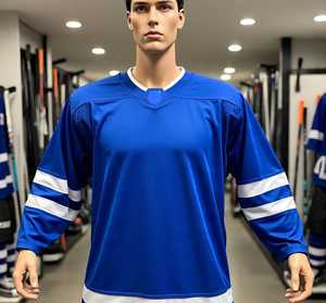 Vente en gros Maillot de hockey sur glace surdimensionné sur mesure Maillot de hockey sur glace à séchage rapide Respirant 100% Polyester Vêtements de hockey sur glace 2025 - Product Image 5