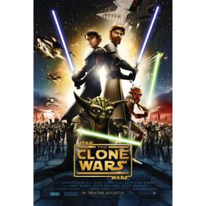 Póster de Pared de Star Wars: The Clone Wars, Estilo Moderno, Tema Principal - Product Image 1