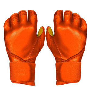Venta al por mayor Precio razonable Guantes de bateo de béisbol 2025 Último diseño Servicio OEM Guantes de bateo de béisbol de cuero - Product Image 1