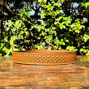 Ceinture de compétition classique de luxe unisexe en cuir pleine fleur de vache, style western ranching, avec boucle amovible en alliage de zinc en forme de couronne - Product Image 5